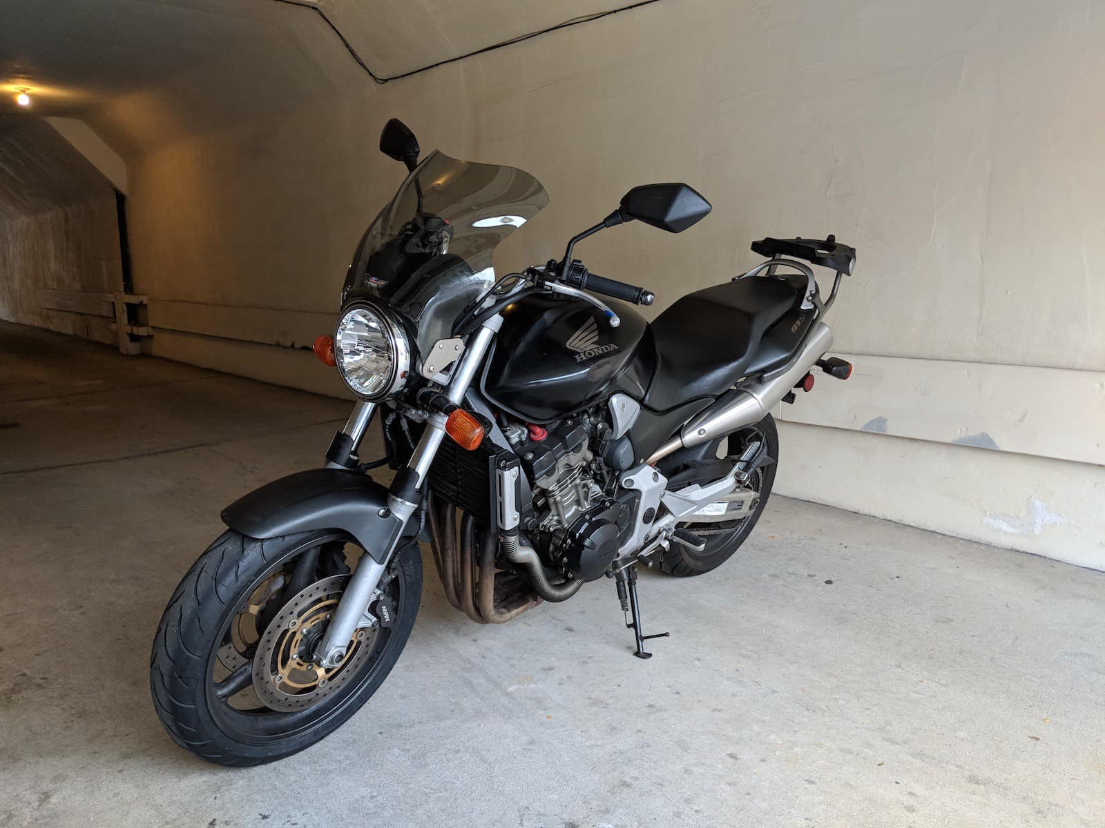 Honda CB900 - my most profitable motorcycle. Part of my review of Riders Share as a renter