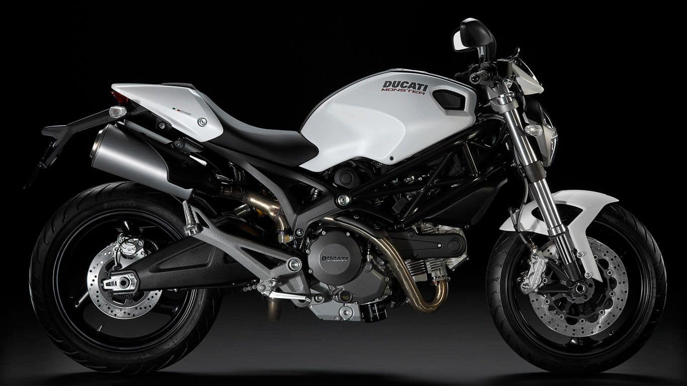The Ducati Monster 696, small but a great second-hand model