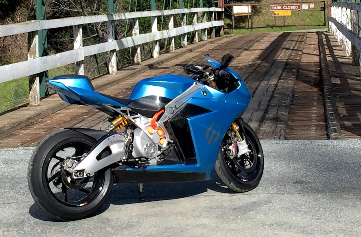 Lightning Strike carbon electric superbike