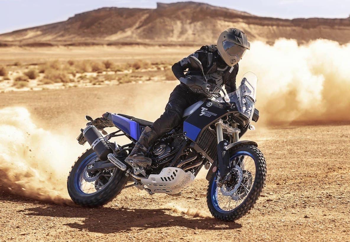 Yamaha Ténéré 700, one of the best adventure sports/dual sports motorcycles you can get.