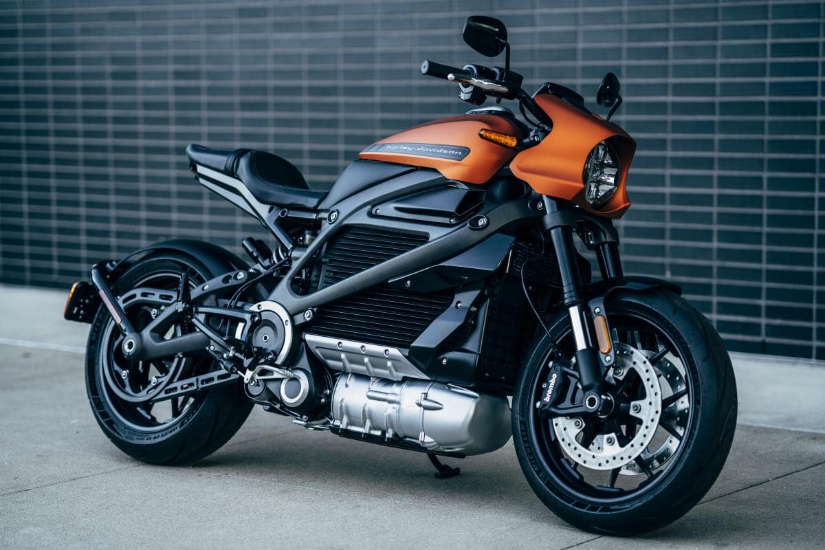 The Harley-Davidson LiveWire electric motorcycle from Harley