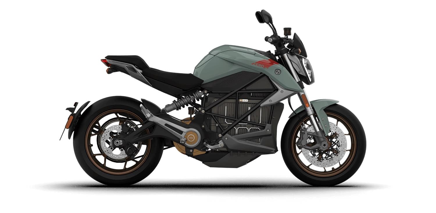 The Zero SR/F - like an electric Ducati Monster, and one of the fastest electric motorcycles in the world.