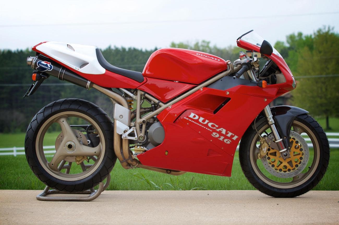 The rare Ducati 916 SPA (955) - one of the rarest Ducati superbikes to buy