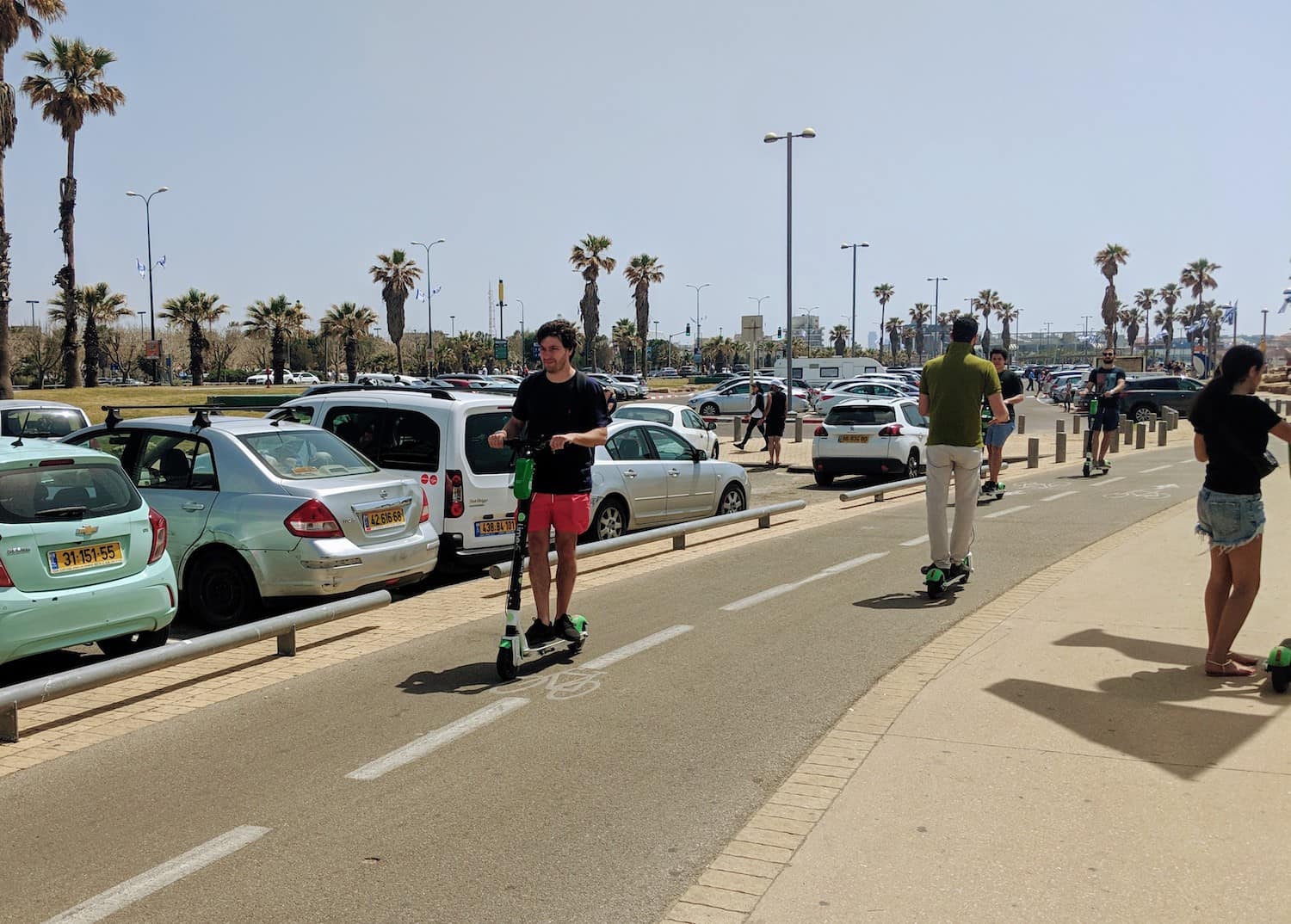Counting by hand instead of scraping data - Lime scooters