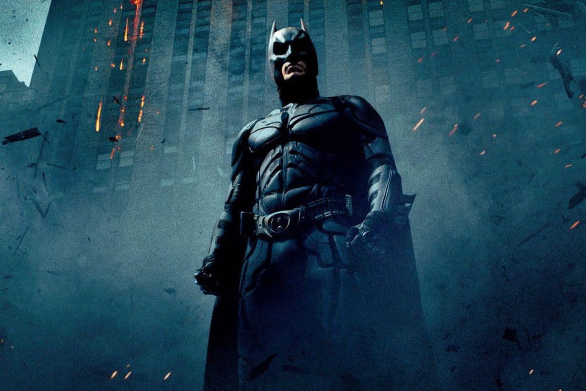 Batman - the dark night. A hero image on a ghost blog of a hero who's kind of ghost-like.