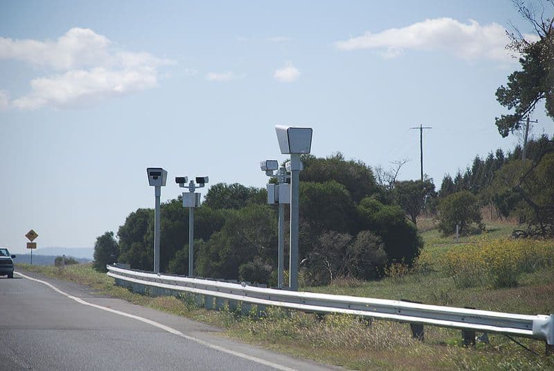 Average speed cameras used in Australia