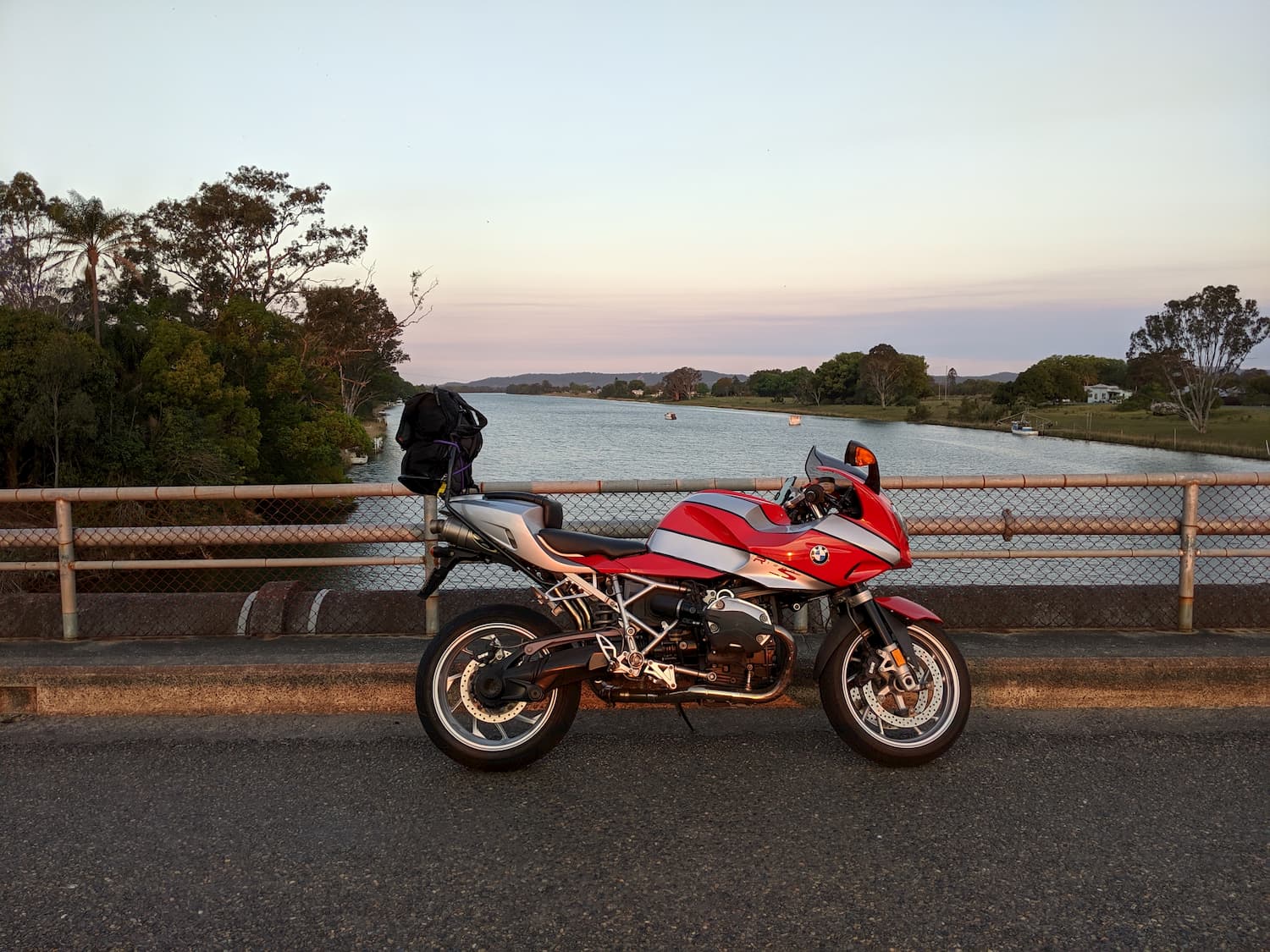 I’m not going to race this motorcycle, a BMW R1200S