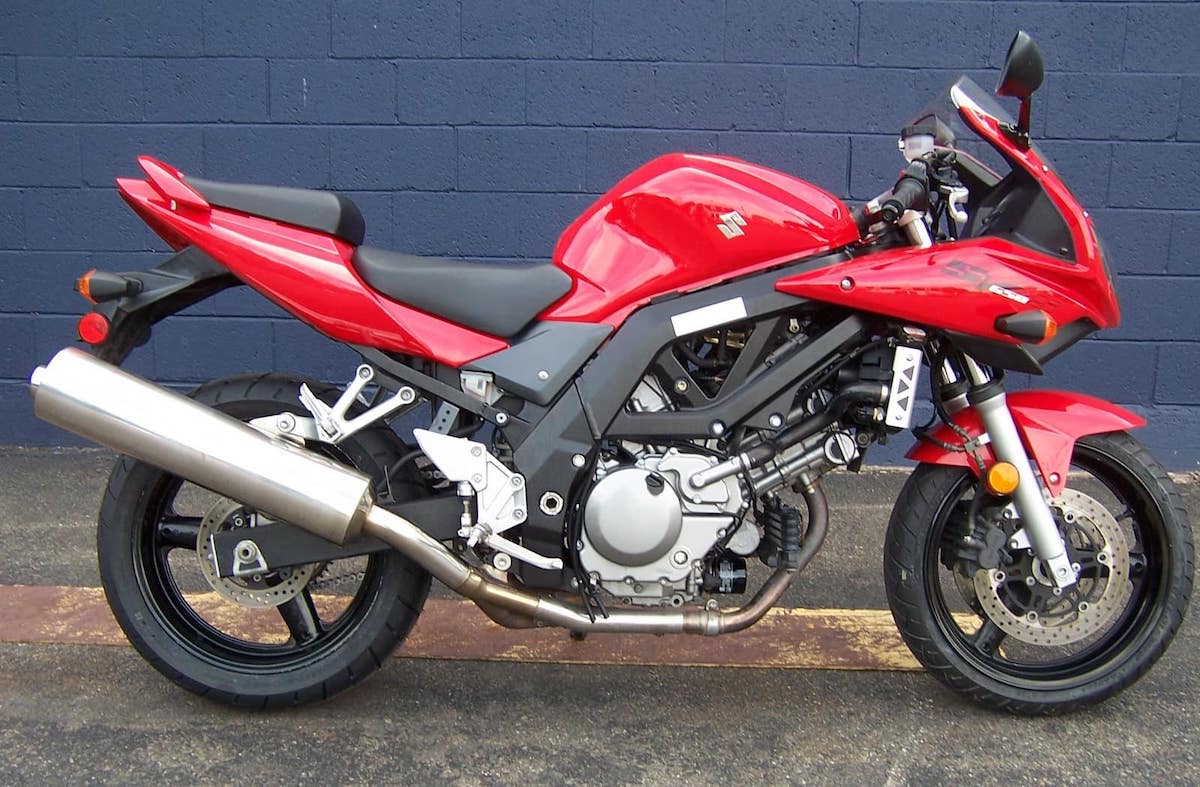 A great track motorcycle - the Suzuki 650S