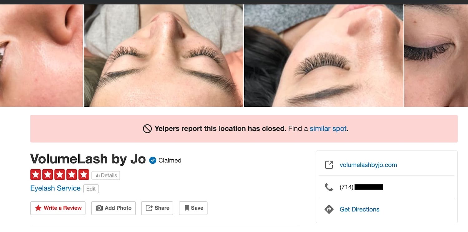 The inspiration for The Salon Startup - VolumeLash by Jo