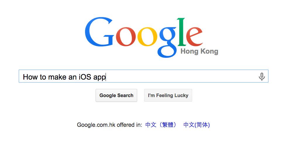 Googling "how to make an iOS App to build an app for the Apple app store.