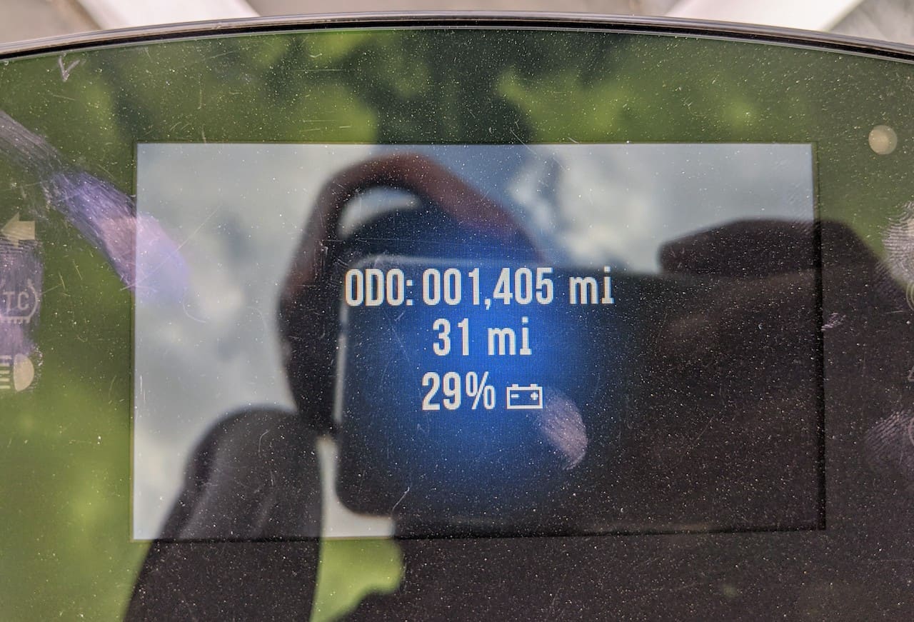 Range of Harley Davidson LiveWire motorcycle