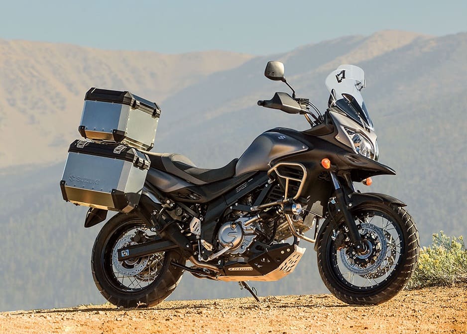The Suzuki DL-650 V-Strom, Wee STrom, in apocalypse mode