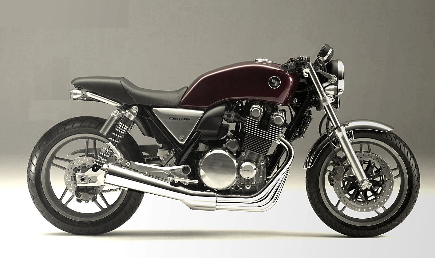 Honda CB1100 in cafe racer format